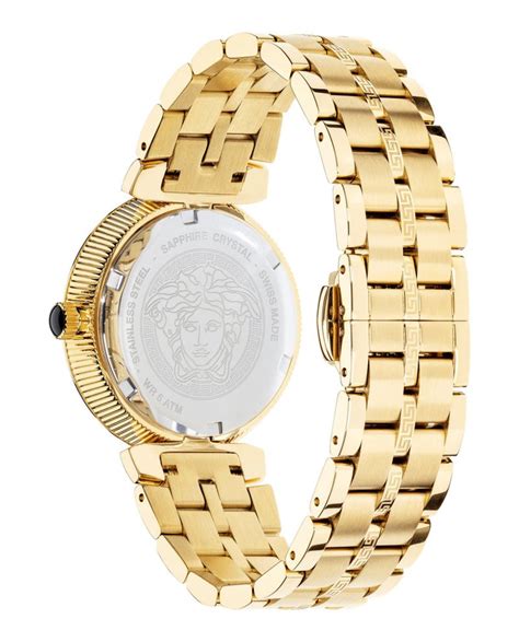 versace greca icon watch|men's gold Versace watch.